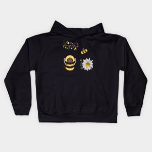 Cute Bee Designs Pack! Stickers & Magnets for the Bee Lovers Kids Hoodie